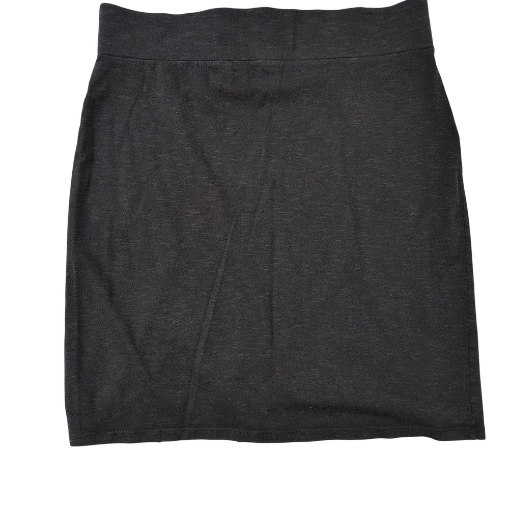 Toad & Co Moxie Skirt Charcoal Gray Organic Cotton Blend Women's Large